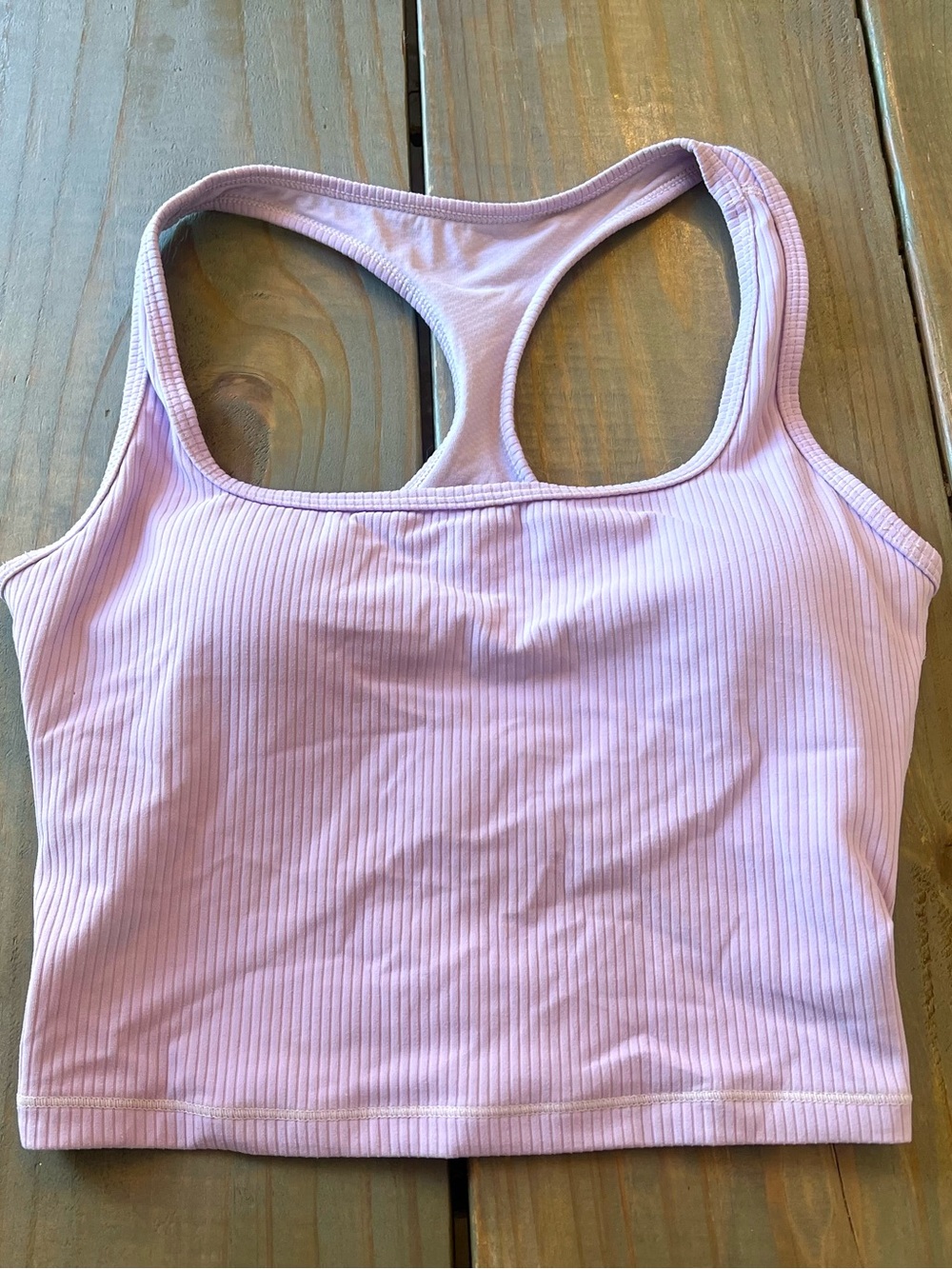 Women’s Racerback Tank Top Ribbed Size S